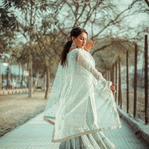 Royal Velvet Red Bridal Lehenga